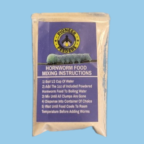 Hornworm food for reptiles for sale
