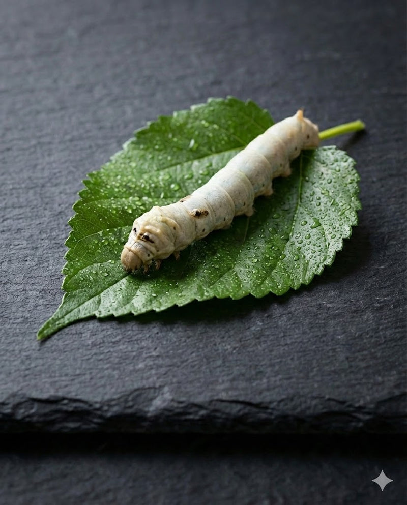 Silkworm texture macro